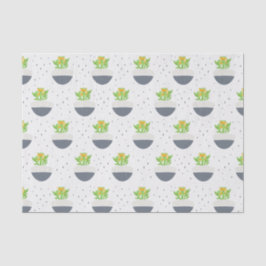 Succulent Kalanchoe Plant Mam Pattern Tissuepapier