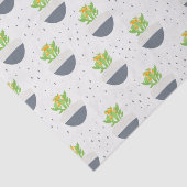 Succulent Kalanchoe Plant Mam Pattern Tissuepapier (Detail)