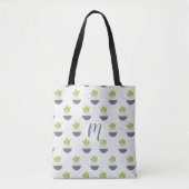 Succulent Kalanchoe Plant Mam Pattern Tote Bag (Voorkant)