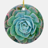 Succulent Keramisch Ornament (Achterkant)