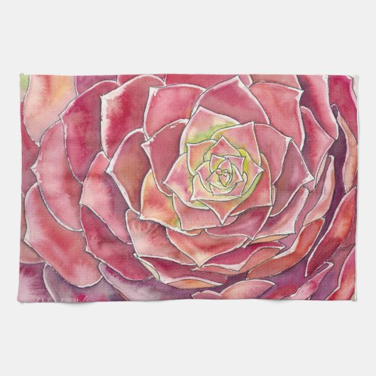 Succulent Kitchen Towel Theedoek (Horizontaal)