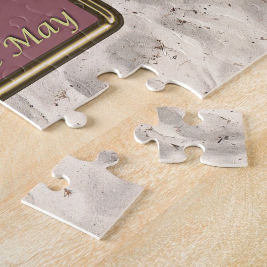 Succulent Kunst Legpuzzel (Zijkant)