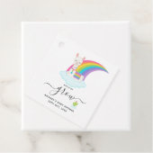 Succulent Llama Heaven Kijk hoe ik Baby shower gro Bedankjes Labels (In situ)