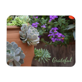Succulent Lover Gratitude Magneet