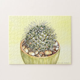 Succulent mammillaria puzzle legpuzzel