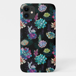 Succulent naadloos patroon Case-Mate iPhone case