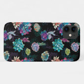 Succulent naadloos patroon Case-Mate iPhone case (Achterkant (horizontaal))
