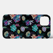 Succulent naadloos patroon Case-Mate iPhone case (Achterkant (horizontaal))