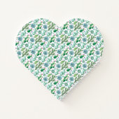 Succulent notebook Heart-Shaped Notitieboek (Achterkant)