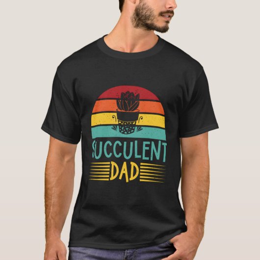 Succulent papa t-shirt (Voorkant)