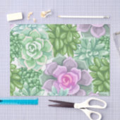 Succulent papierdepots decoupage-meubeldecor tissuepapier (Craft)