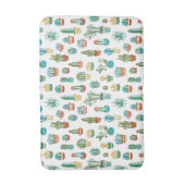 Succulent Patroon Badmat (Voorkant Verticaal)