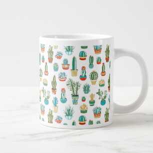 Succulent Patroon Grote Koffiekop