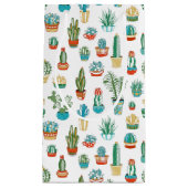 Succulent Patroon Klein Cadeauzakje (Voorkant)