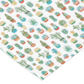 Succulent Patroon Korte Tafelloper (Hoek)