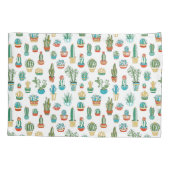 Succulent Patroon Kussensloop (Achterkant-Links)