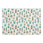 Succulent Patroon Kussensloop (Achterkant-Rechts)