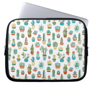Succulent Patroon Laptop Sleeve