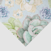 Succulent patroonpapier tissuepapier (Detail)