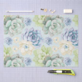 Succulent patroonpapier tissuepapier (Craft)