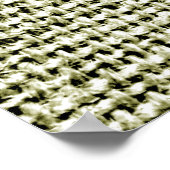 Succulent Plant decor binnen een hart Poster (Hoek)