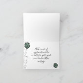 Succulent Plant Hartelijk dank Kaart (Binnen)