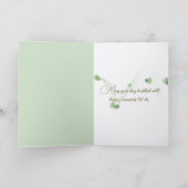 Succulent Plant met Stones Verjaardag Kaart (Binnen)