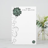 Succulent Plant - Speciaal bankwezen Briefpapier (Staand voorkant)