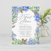 Succulent Plant Virtual Shower Kaart (Staand voorkant)