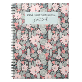 Succulent Planten Cactus Vacation Rental Guest Boo Notitieboek