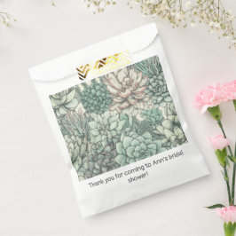 Succulent Planten Green Verjaardagsfeest Bedankzakje