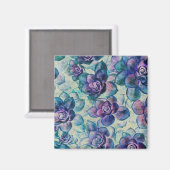  #Succulent Planten Magneet (Voorkant / Achterkant)