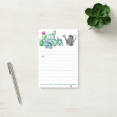 Succulent Post-it Note Pad (Kantoor)