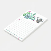 Succulent Post-it Note Pad (Schuin)