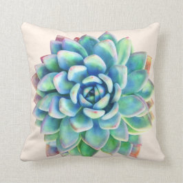 Succulent Print decorative kussen