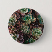 Succulent Ronde Button 5,7 Cm (Voorkant)