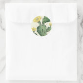 Succulent Ronde Sticker (Tas)