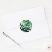 Succulent Ronde Sticker (Envelop)