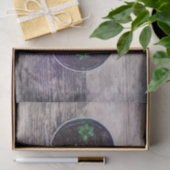 Succulent Rustic Green Art die ontleent Tissuepapier (Geschenk)
