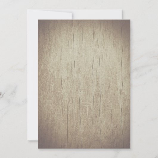  Succulent Rustisch Vrijgezellenfeest Kaart (Achterkant)