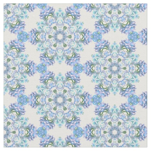 Succulent Snowflakes Stof (Close Up)