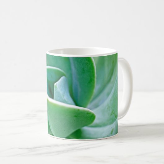 Succulent Swirl Koffiemok (Voorkant rechts)