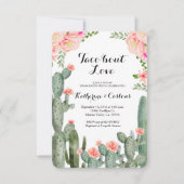 Succulent Taco Bout Love verlovingsfeest cactus Kaart (Voorkant)