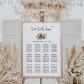 Succulent Taco Over Liefde Bruiloft Zitkaarten Poster