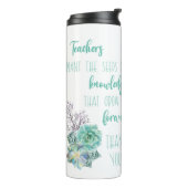 Succulent Teachers Plant the Seeds of Knowledge Thermosbeker (Gedraaid links)