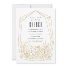 Succulent Terrarium Brunch/partijuitnodiging