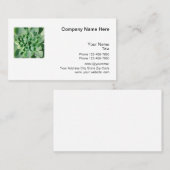 Succulent Thema Natuur Visitekaartje (Voorkant / Achterkant)