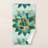 Succulent Towel Set Bad Handdoek (Handdoek)