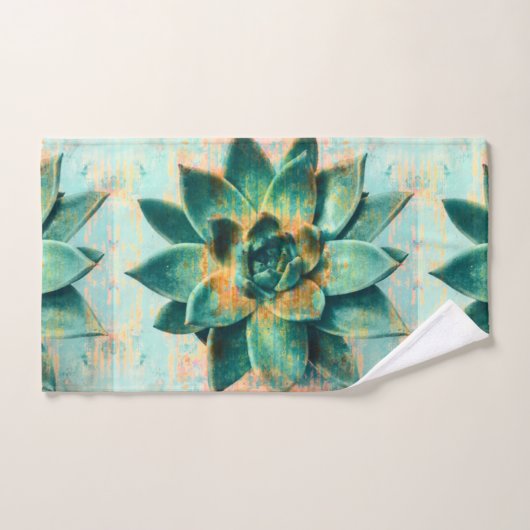 Succulent Towel Set Bad Handdoek (Handdoek)