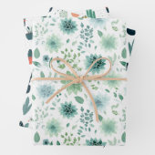 Succulent Trio Wrapping Paper Set (In situ)
